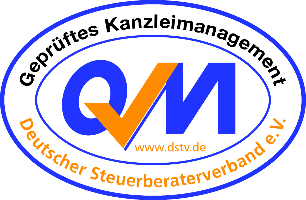 Geprüftes Qualitätsmanagement vom Deutschen Steuerberaterverband (DStV e.V.)
