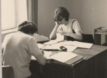 Datenverarbeitung 1960 - auf Papier